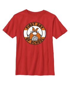 Детская футболка Looney Tunes «Снова в школу» для мальчиков Yosemite Sam Warner Bros.