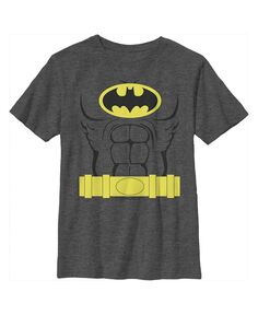 Костюм Бэтмена Темного рыцаря на Хэллоуин для мальчиков, детская футболка DC Comics