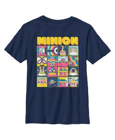 Детская футболка с радужными вставками «Миньоны для мальчиков: Восстание Грю» NBC Universal