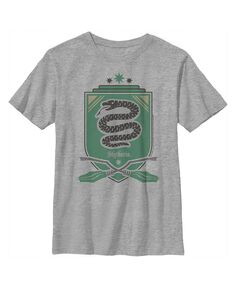 Детская футболка с гербом команды Слизерина по квиддичу «Гарри Поттер» для мальчиков Warner Bros.