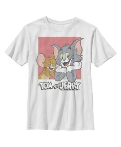 Детская футболка Tom and Jerry Innocent Rivalry для мальчиков Warner Bros.