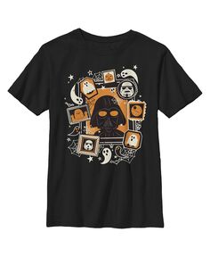 Детская футболка «Звездные войны: Темная сторона Хэллоуина» для мальчиков Disney Lucasfilm