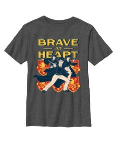 Детская футболка «Гарри Поттер Гриффиндор» для мальчика «Храбрая сердцем» Warner Bros.
