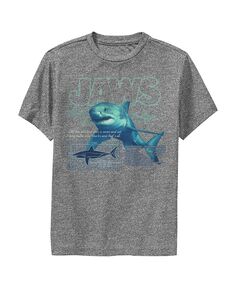 Детская футболка Boy&apos;s Jaws Shark Blueprint NBC Universal