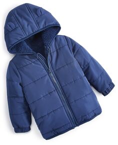 Куртка-пуховик с медвежонком для малышей, созданная для Macy&apos;s First Impressions