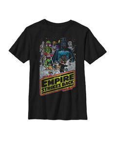 Детская футболка для мальчиков «Империя Звездных войн наносит ответный удар» Disney Lucasfilm