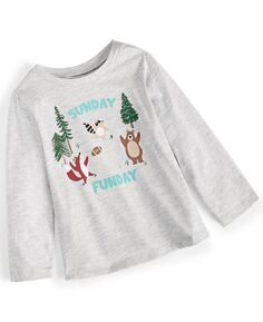 Рубашка Sunday Funday для мальчиков для малышей, созданная для Macy&apos;s First Impressions