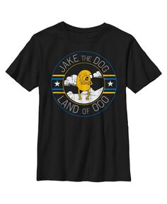 Детская футболка «Время приключений Джейка» для мальчика «Страна Ууу» Cartoon Network
