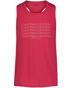 Майка с логотипом Big Girls Twist Racerback Calvin Klein