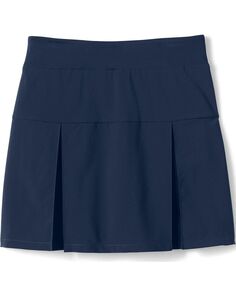 Школьная форма Lands&apos; End, активная юбка-юбка выше колена для девочек Lands&apos; End