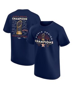 Темно-синяя футболка с логотипом Big Boys Houston Astros World Series Champions 2022 Fanatics