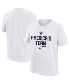 Белая футболка с надписью Big Boys Dallas Cowboys Team Nike