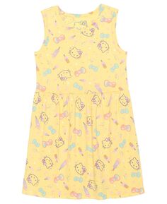 Платье без рукавов для маленьких девочек Hello Kitty
