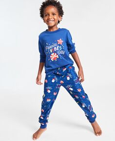 Пижамный комплект Parade для малышей, маленьких и больших детей, созданный для Macy&apos;s Family Pajamas
