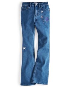 Расклешенные джинсы со звездами для больших девочек, созданные для Macy&apos;s Epic Threads
