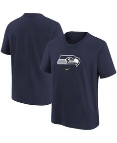 Темно-синяя футболка с логотипом Big Boys College Seattle Seahawks Nike