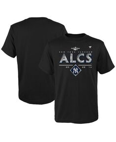 Черная футболка с логотипом Big Boys New York Yankees 2022 Division Series, победитель в раздевалке Fanatics