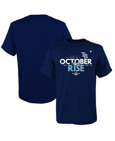 Темно-синяя футболка Big Boys Tampa Bay Rays после сезона 2022 Fanatics