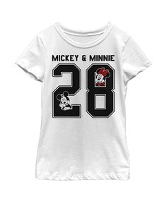 Детская футболка из джерси «Микки и друзья с Минни» для девочек Disney