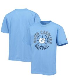 Синяя баскетбольная футболка Big Boys Carolina North Carolina Tar Heels Champion