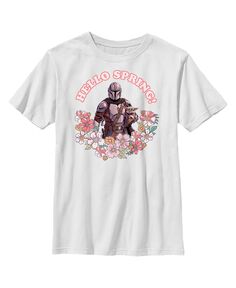 Детская футболка «Звездные войны: Мандалорец» Hello Spring для мальчиков Disney Lucasfilm