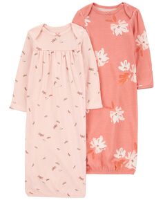 Пижамы для маленьких девочек, упаковка из 2 шт. Carter&apos;s Carters