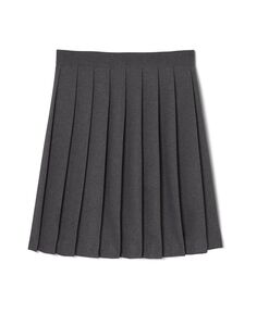 Плиссированная юбка средней длины с регулируемой талией для маленьких девочек French Toast