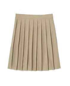 Плиссированная юбка средней длины с регулируемой талией для больших девочек French Toast