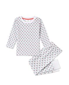 Сертифицированный GOTS пижамный комплект из 2 предметов из органического хлопка для детей (размер 6 лет), для девочек Malabar Baby