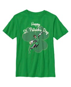 Детская футболка с зеленым фонарем и Днем Святого Патрика для мальчиков Warner Bros.