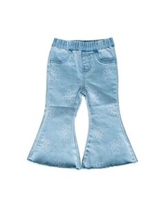 Джинсовые брюки-клеш Sutton для девочек для младенцев Bailey&apos;s Blossoms