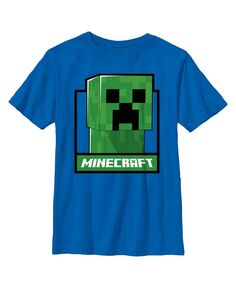 Детская футболка Minecraft Creeper в коробке для мальчика Microsoft