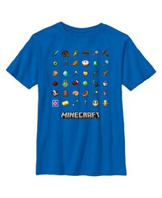 Детская футболка из коллекции предметов Minecraft для мальчика Microsoft