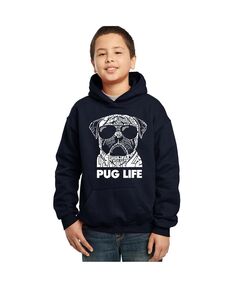 Толстовка с капюшоном Big Boy&apos;s Word Art - Pug Life LA Pop Art