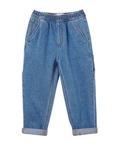 Классические рабочие джинсы с объемным кроем для мальчиков-малышей COTTON ON