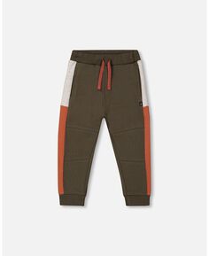 Флисовые спортивные штаны для мальчиков «Виноградный лист» — для малышей|Детей Deux par Deux