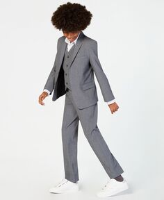 Пиджак приталенного кроя для больших мальчиков из эластичной ткани Calvin Klein