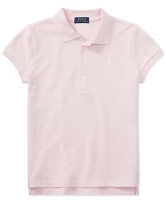 Рубашка поло из эластичного хлопка для больших девочек Polo Ralph Lauren