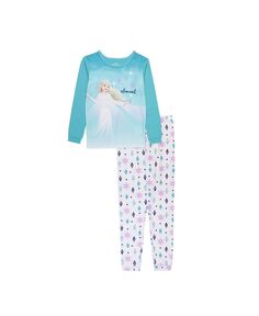 Футболка и пижама «Холодное сердце» для маленьких девочек, комплект из 2 предметов Disney Princess