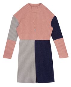 Платье-свитер для больших девочек с ожерельем Rare Editions