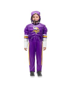 Фиолетовый костюм Minnesota Vikings Game Day для маленьких мальчиков Jerry Leigh