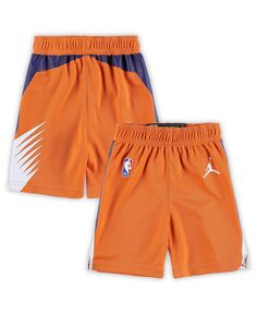 Оранжевые шорты Phoenix Suns Statement Edition для маленьких мальчиков и девочек Jordan