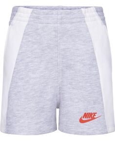 Эластичные шорты Little Girls XO с галочкой Nike