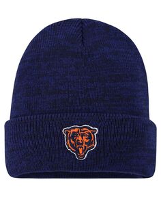 Темно-синяя вязаная шапка с манжетами для юношей Chicago Bears Fandom Mitchell &amp; Ness