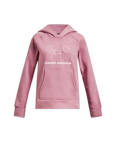 Флисовая толстовка с большим логотипом Big Girls Rival Under Armour