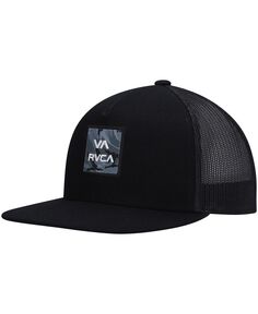 Черная кепка Trucker Snapback с принтом ATW для мальчиков Youth Boys RVCA