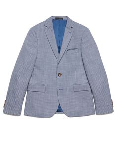 Классическое спортивное пальто с длинными рукавами в клетку Big Boys Mini Check Lauren Ralph Lauren