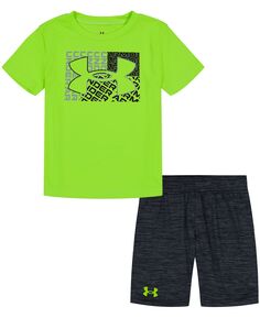 Комплект из футболки и шорт с логотипом Little Boys Deconstruct Under Armour