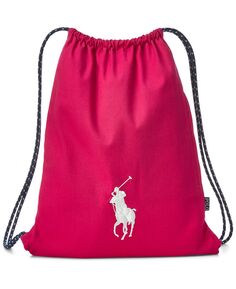 Холщовая спортивная сумка для больших девочек Polo Ralph Lauren