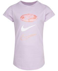 Футболка с короткими рукавами Little Girls Summer Daze Nike